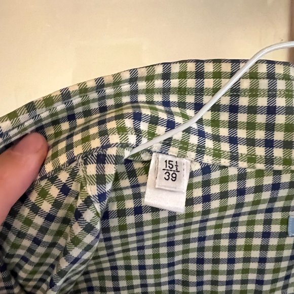 Luciano Brandi Gingham Dress Shirt - Picture 4 of 6